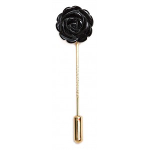 Rose Agate Noir - boutonniere